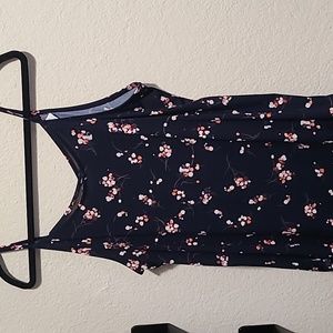 XL Dark Blue Scoop neck Top